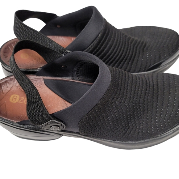 BZees Black Fabric Comfort Shoes - Picture 10 of 10